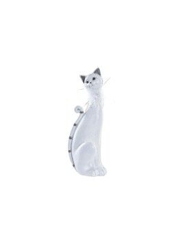 Figura Decorativa DKD Home Decor Blanco Gato Romántico 30 x 40 cm 9 x 9 x 24 cm