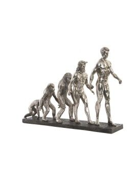 Figura Decorativa DKD Home Decor Origin of Species Plateado Cromado 55 x 18 x 42 cm