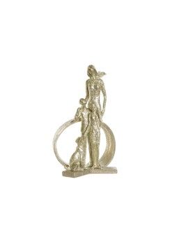 Figura Decorativa DKD Home Decor Dorado Resina Moderno Familia (26 x 14,5 x 39 cm)