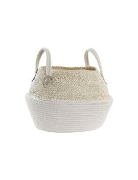 Cesta DKD Home Decor 37 x 37 x 25 cm Fibra natural