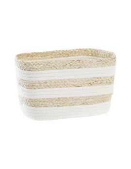 Cesta DKD Home Decor 28 x 20 x 18 cm Fibra natural