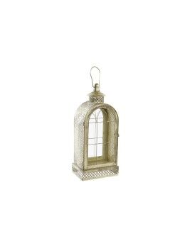 Farol DKD Home Decor Cristal Dorado Metal (18 x 13 x 43 cm)