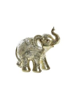 Figura Decorativa DKD Home Decor Dourado Elefante Colonial 19 x 8 x 18 cm