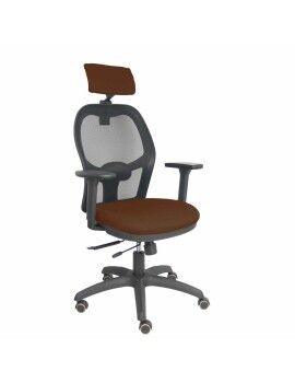 Cadeira de escritório com apoio para a cabeça P&C B3DRPCR Catanho escuro