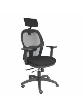 Cadeira de escritório com apoio para a cabeça P&C B3DRPCR Preto