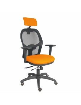 Cadeira de escritório com apoio para a cabeça P&C B3DRPCR Laranja