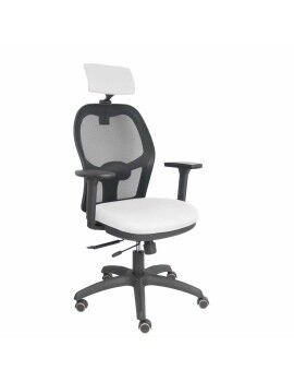 Cadeira de escritório com apoio para a cabeça P&C B3DRPCR Branco