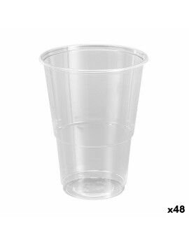 Conjunto de copos reutilizáveis Algon Transparente 15 Peças 330 ml (48 Unidades)