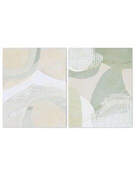 Pintura Home ESPRIT Abstrato Moderno 80 x 3,8 x 100 cm (2 Unidades)