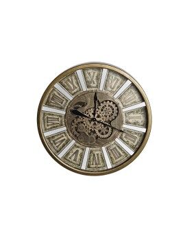 Reloj de Pared DKD Home Decor Engranajes Dorado Hierro 72 x 8,5 x 72 cm