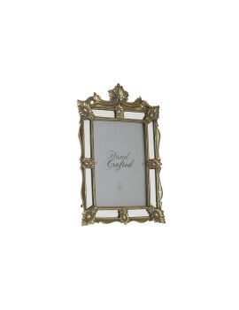 Moldura de Fotos DKD Home Decor Champanhe Metal Resina Cristal Espelho Shabby Chic 30 x 40 cm...