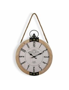 Relógio de Parede Grand Hotel Versa BL Madeira MDF (40 x 6,5 x 47 cm)