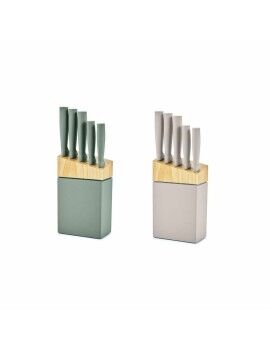 Set de Cuchillos DKD Home Decor Acero Inoxidable Polipropileno 2 Unidades