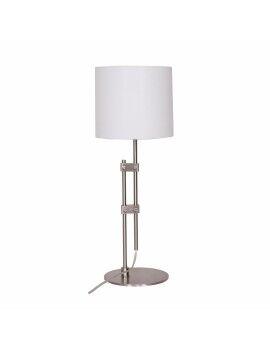 Lâmpada de mesa DKD Home Decor Prateado Metal Branco Moderno (23 x 23 x 64 cm)
