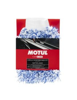Pano de limpeza de microfibra Motul MTL111022 Azul / Branco Algodão Lavável Luvas Não riscam nem...