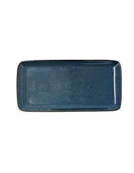 Fuente de Cocina Bidasoa Ikonic Cerámica Azul (28 x 14 cm) (Pack 4x)