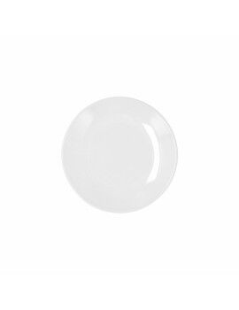 Plato Bidasoa Glacial Coupe Cerámica Blanco (16,5 cm) (Pack 12x)