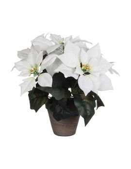 Planta Decorativa Blanco PVC (27 X 35 CM)