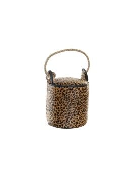 Sujetador de puerta DKD Home Decor Leopardo 19 x 19 x 19 cm