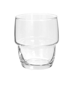 Conjunto de Copos Secret de Gourmet Bottom Cup Cristal (280 ml) (6 Peças)
