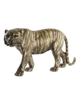 Figura Decorativa DKD Home Decor 53 x 13,5 x 23,5 cm Tigre Dourado