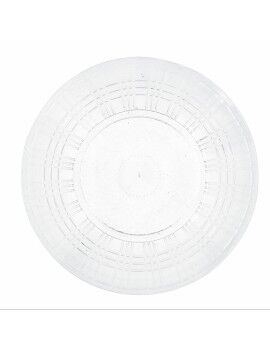 Prato de Jantar Quid Viba Transparente Plástico Ø 26 cm 26 cm (12 Unidades) (Pack 12x)