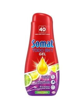 Detergente para a Louça Somat Limão 720 ml Tudo em um 40 lavagens
