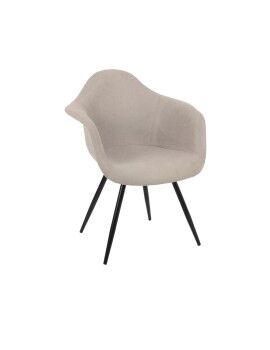 Cadeira de Sala de Jantar DKD Home Decor Cinzento 63 x 52,5 x 82 cm 64 x 63 x 80 cm