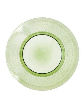 Plato Llano Quid Viba Verde Plástico 27 cm Ø 27 cm (12 Unidades) (Pack 12x)