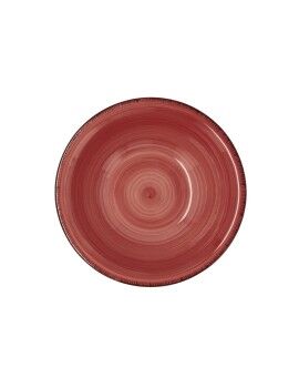 Tigela Quid Vita Cerâmica Vermelho (18 cm) (Pack 6x)