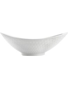 Recipiente de Cozinha Quid Gastro Cerâmica Branco (28,2 x 15,5 x 9 cm) (Pack 4x)