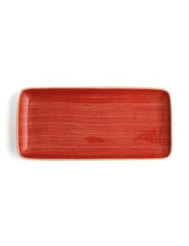 Recipiente de Cozinha Ariane Cerâmica Vermelho (16 x 36 x 16 cm)