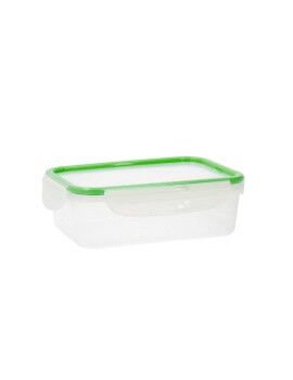 Fiambrera Quid Greenery 1,4 L Transparente Plástico (Pack 4x)