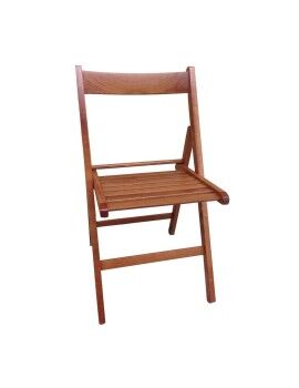 Cadeira de Campismo Acolchoada Madeira madeira de faia Cerejeira (79 x 42,5 x 47,5 cm)
