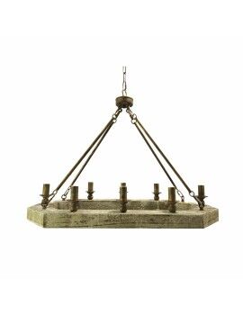 Lámpara de Techo DKD Home Decor Abeto Metal Vintage (86 x 44 x 67,5 cm)