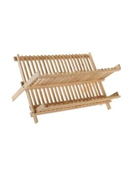 Escurridor de Cocina Plegable DKD Home Decor 42 x 27,5 x 38 cm Natural