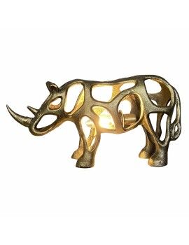 Lâmpada de mesa DKD Home Decor Dourado Alumínio (44 x 11 x 22 cm)