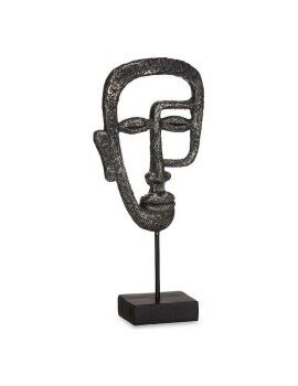 Figura Decorativa Cara Negro Poliresina (19,5 x 38 x 10,5 cm)