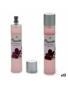 Spray Ambientador Orquídea Plástico Vidro (100 ml) (12 Unidades)