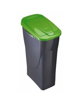 Caixote de Lixo para Reciclagem Mondex Ecobin Verde Com tampa 25 L