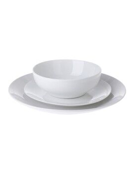 Set de Vajilla Porcelana Blanco 12 Piezas