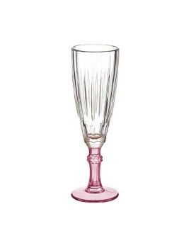 Copo de champanhe Cristal Cor de Rosa 6 Unidades (170 ml)