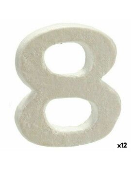 Número Número 8 poliestireno 2 x 15 x 10 cm (12 Unidades)