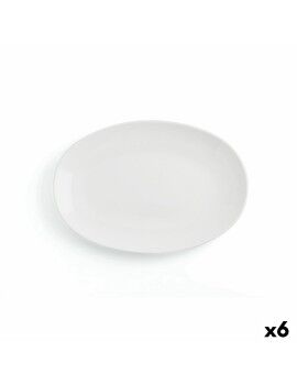 Recipiente de Cozinha Ariane Vital Coupe Oval Cerâmica Branco Ø 32 cm 6 Peças