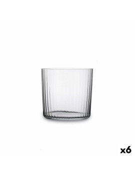 Vaso Optic Transparente Vidrio (350 ml) (6 Unidades)