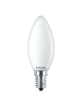 Lâmpada LED Philips Vela Branco F 40 W 4,3 W E14 470 lm 3,5 x 9,7 cm (4000 K)