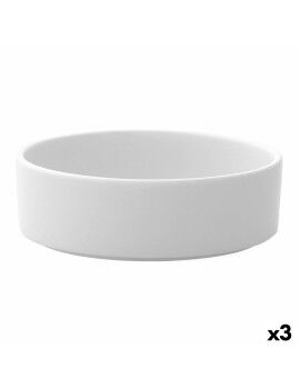 Ensaladera Ariane Prime Cerámica Blanco Ø 21 cm (3 Unidades)