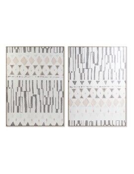 Cuadro DKD Home Decor 100 x 4 x 140 cm Boho (2 Unidades)