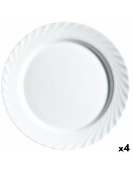 Recipiente de Cozinha Luminarc Trianon Branco Vidro (32,5 cm) (4 Unidades)