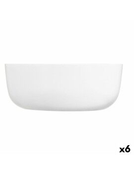 Bol Luminarc Diwali Blanco Vidrio 17,8 cm (6 Unidades)